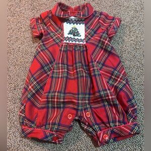 Rachel Riley Christmas Romper Size 3 Months